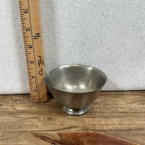International Pewter 3.5" Bowl Marked 276/35